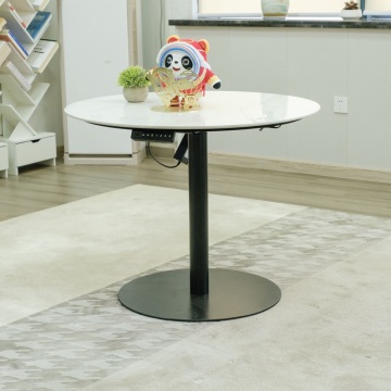 Round table with one leg