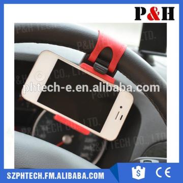 Wholesale Universal Car Clip Car Steering Wheel Mobile Phone Holder Car Mounts For Mobile Phone