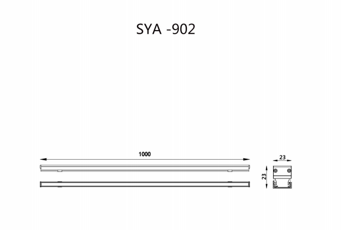 Soft light LED line light