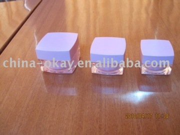 square cream jars