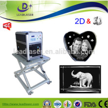 mini laser engraving machine/3d crystal etching machine