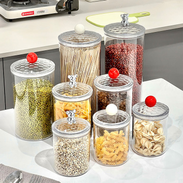 FDA-approved glass storage jar