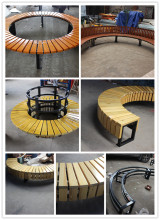 Cheap price impact resistance long lasting wpc garden chair