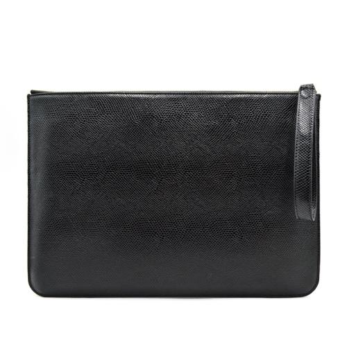 Soft Leather Wristlet Clutch Bag Evening Punch Bag