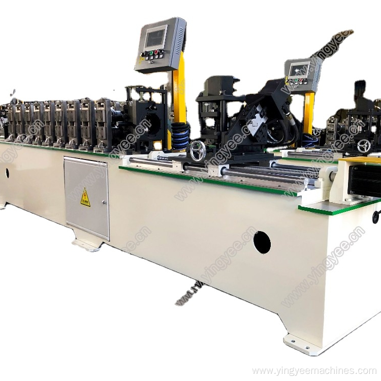 Automatic fast stud and track roll forming machine