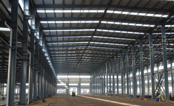 Large Space Steel Warehouse