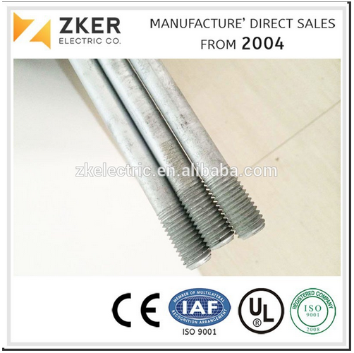 2021 Exporter Galvanized earth rod for lightning protection