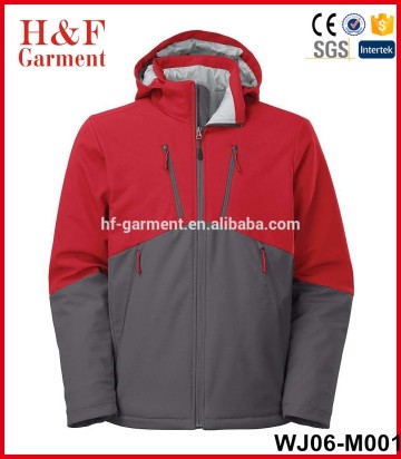 custom softshell jacket mens winter ski jacket