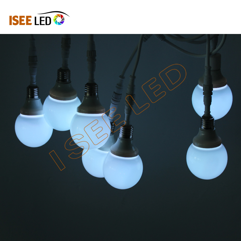 ຕົບແຕ່ງສະໂມສອນ RGB DMX 80MM LED LED Bulb