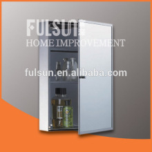 Popular Wall Mounted Reversable Stainless Steel Bathroom Mirror Cabinet