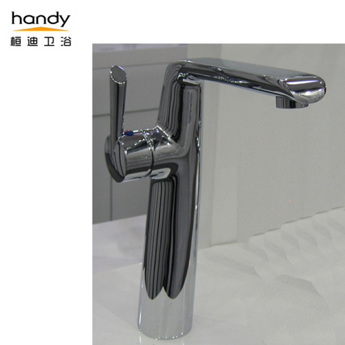 7-shaped heightened washbasin hot and cold faucet