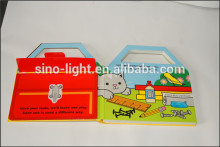 High Quality Kindergarten Activity Book Hot Sales Cardboard Book Printing For Kids Early Education Book For Kids Die Book