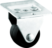 Light Duty Plate Rigid Furniture Casters