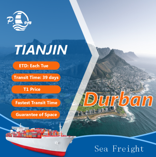 Shipping from Tianjin to Durban