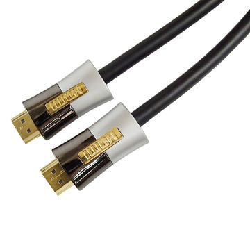 HS-517 3D High-speed HDMI® Cable for HDTV/DVD/PS3/STB, Metal Assembling Type