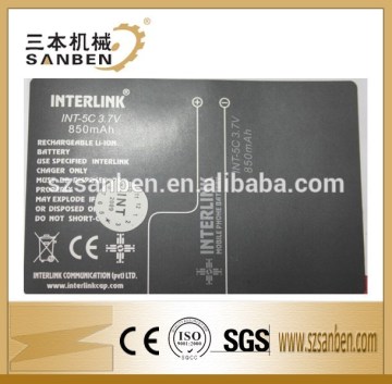 heat resistant permanent lithium battery sticker label