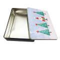 Rectangular Christmas Gift Iron Box