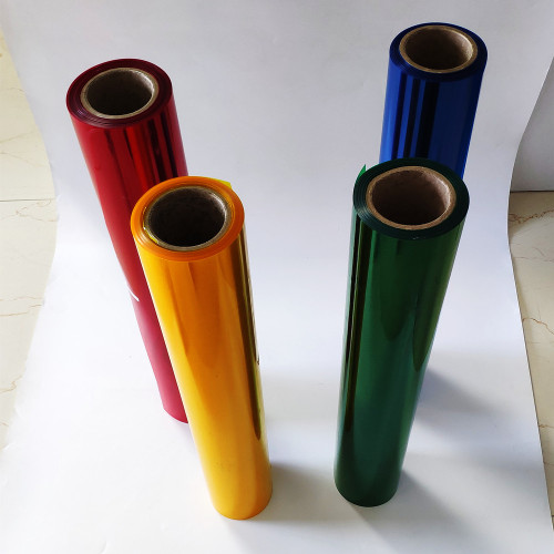 Rolls phim PVC cứng nhắc đầy màu sắc cho đóng gói phồng rộp