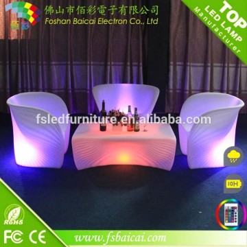 PE led furniture / polyethylen furniture led