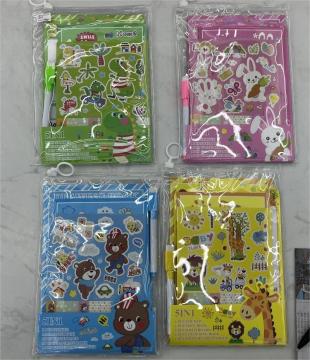 STATIONERY SET INCLUDE WHITE BOARD AND STICKERS