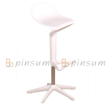 Adjustable Plastic Spoon Bar Stool