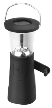6LED rechargeable camp light with dynamo crank
