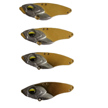 Wholesale VIB Blank Body Lead Clad Copper Metal Semi-Finished Fishing Lures