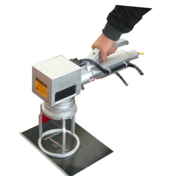 50W CNC handheld portable Cattle Ear Tag Fiber Laser Labeling Machine