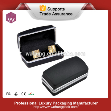 handmade plastic cufflink box wholesale custom design cheap cufflink box