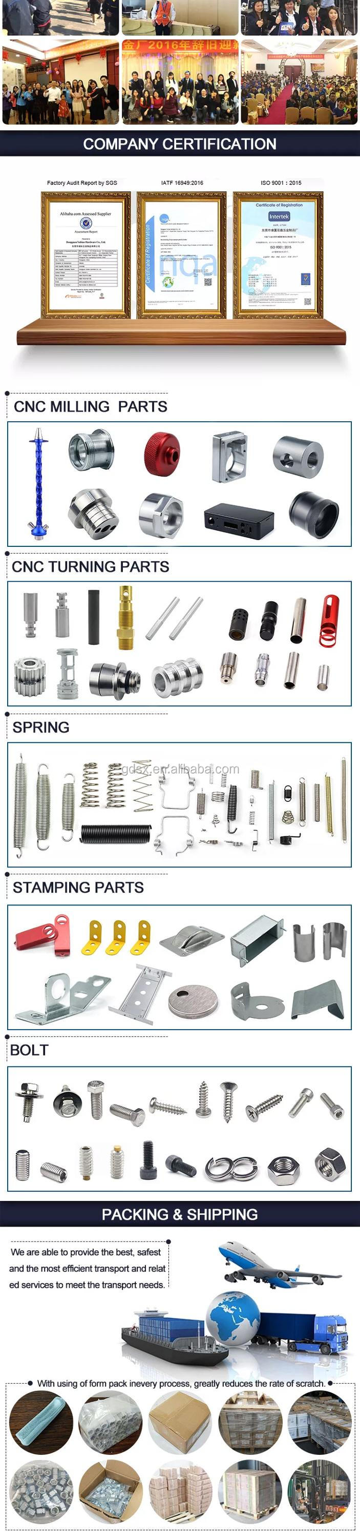 Dongguan Directly Factory Made cnc precision machining part for camera spare part