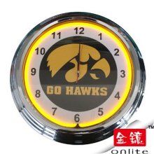 Neon Clock weather led clock