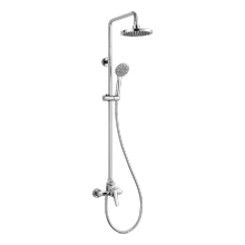 Exposed-installation shower combination