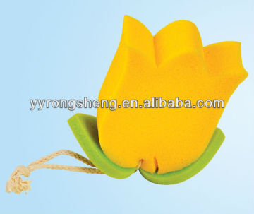 flower shaped sponge