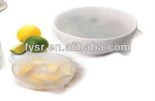 silicone Food Cover, Film Silicone Fresh Keeping Strech Wrap