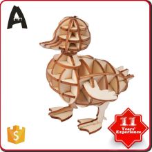 Promotion factory directly wooden puzzle dinosaur model