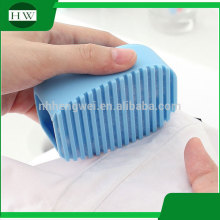 mini silicone hand hold clothes washing clean cleaning brush