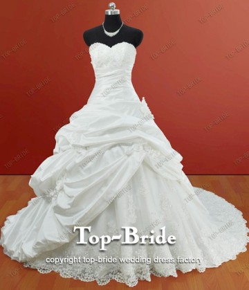 AS005 Real Photo Puffly Designer Bridal Dress Buy Wedding Gowns