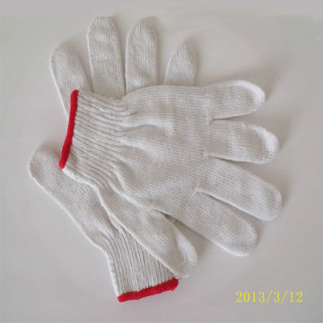labor supply company bleach machine knit hand gloves labor protective gloves