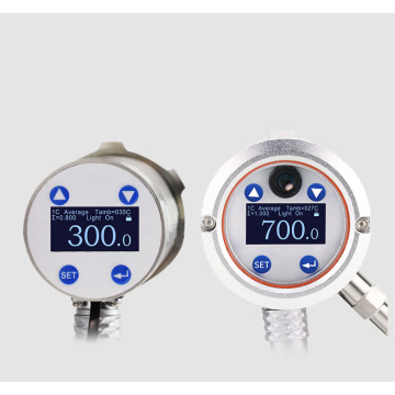 Oppervlaktetemperatuur meten pyrometer