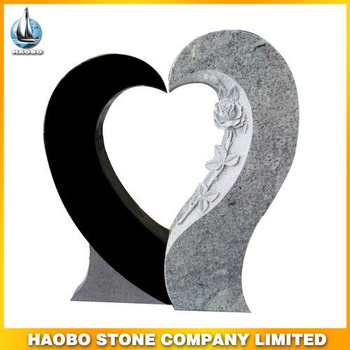 Heart Design Tombstone Headstone