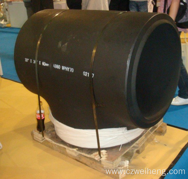 Seamless Carbon Steel Pipe Tee For Gas