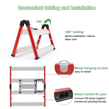 Hydroponic Growing LM301H 240W LED Grow Light Barra