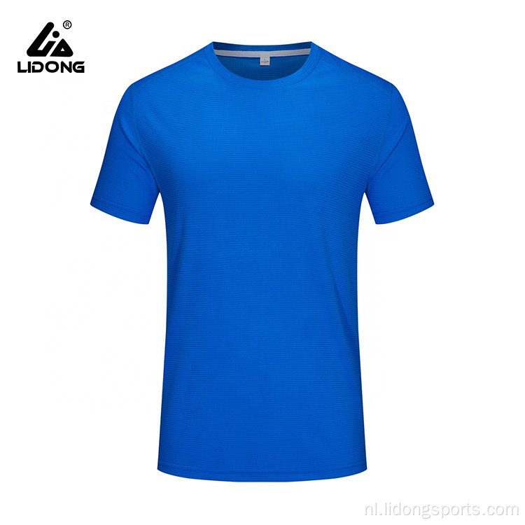 Outlet Quick Dry Sport Tshirt Heren Polyester Kleding