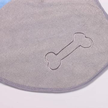 Water Aborsent Pets Towel With  Embroidary