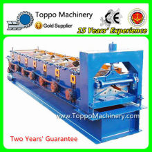 Aluminum Metal Roof Ridge Cap Stepping Machine