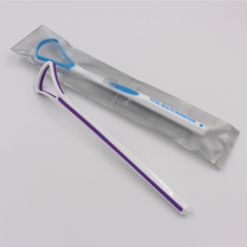 OEM Long Handle Plastic Tongue Cleaner