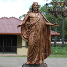 Life size bronze religious jesus catholic saint figure sculpture statues for sale