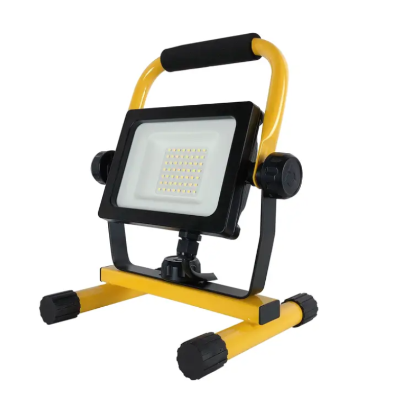 LED work light 30W IP65 waterproof  Outdoor portable folding  electrodeless dimming LED work light