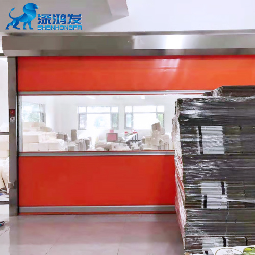 Automatic Industry Fast PVC Rolling Shutter Door