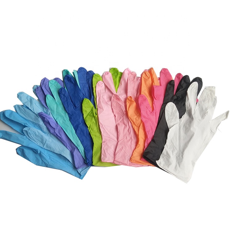 Sample Available CE ISO Medical Grade Industrial Nitrile Gloves S Size Non Sterile